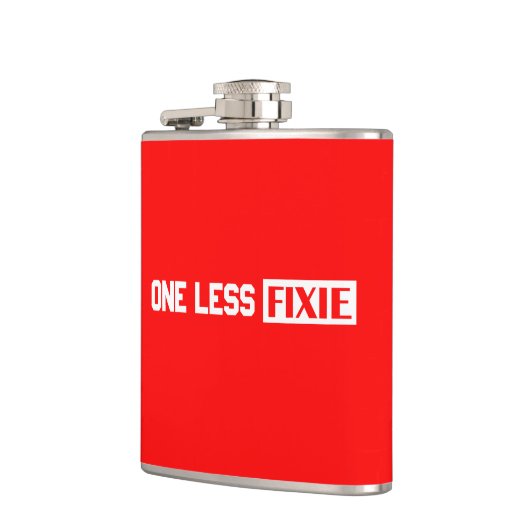 Eine weniger Fixie Flachmann (Links)