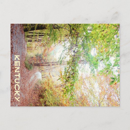 Eine weniger von JerseyFawn bereiste Straße Postkarte (Vorderseite)