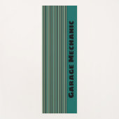 Eine Werkstattmatte für Garagenmechaniken Yogamatte (Vorderseite)