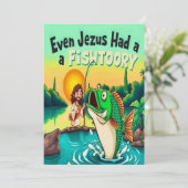 Eine Whimsikfisch-Geschichte Einladung (Stehend Vorderseite)