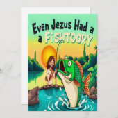 Eine Whimsikfisch-Geschichte Einladung (Vorne/Hinten)