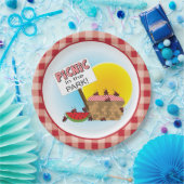 Eine Wiedersehen | Picnic im Park | Jeder Fall Pappteller (Party)