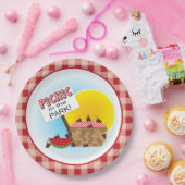 Eine Wiedersehen | Picnic im Park | Jeder Fall Pappteller (Party)