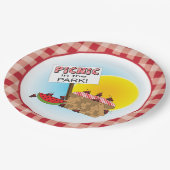 Eine Wiedersehen | Picnic im Park | Jeder Fall Pappteller (Schrägansicht)