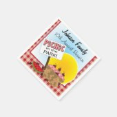 Eine Wiedersehen | Picnic im Park | Jeder Fall Serviette (Ecke)