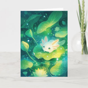 Eine Wiese aus Petalen Axolotl Geheimteich Karte
