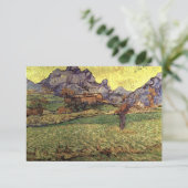 Eine Wiese in den Bergen - Van Gogh Dankeskarte (Stehend Vorderseite)
