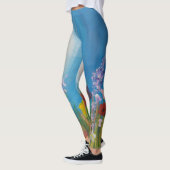 Eine Wiese von Wildblumen Leggings (Links)