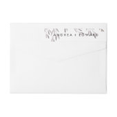 Eine Wildblume Hochzeit (Rückseite)