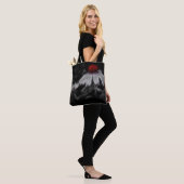 Eine Wildblume singt Tasche (Am Model)