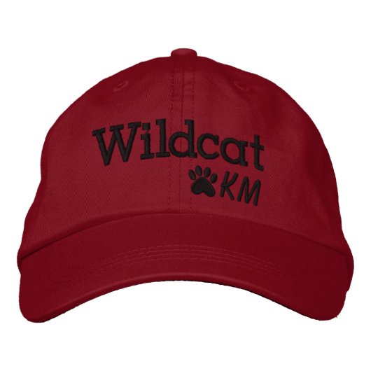 Eine Wildcat-Obergrenze durch SRF Bestickte Baseballkappe (Vorderseite)