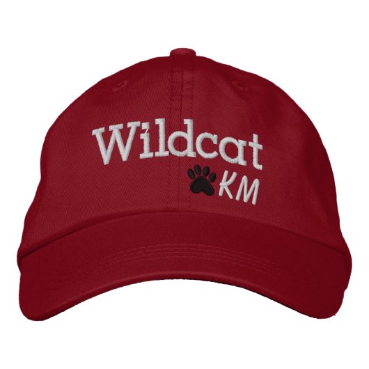 Eine Wildcat-Obergrenze durch SRF Bestickte Kappe (Vorderseite)