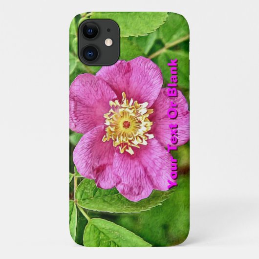 Eine wilde Rose Case-Mate iPhone Hülle (Rückseite)