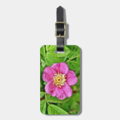 Eine wilde Rose Gepäckanhänger (Vorderseite vertikal)