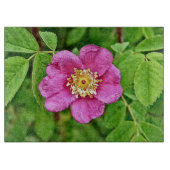 Eine wilde Rose Schneidebrett (Vorderseite)