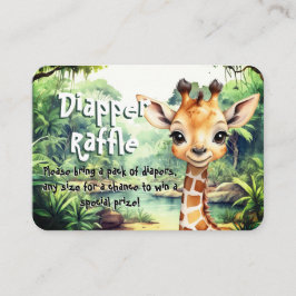 Eine Wildkinderdusche Begleitkarte