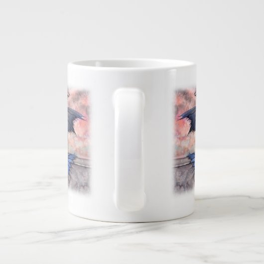 Eine Wind Fairy Jumbo-Tasse (Rückseite)