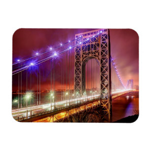 Eine windige und regnerische Abendsansicht vom Magnet