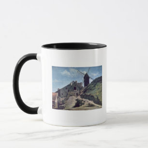 Eine Windmühle bei Montmartre, 1840-45 Tasse
