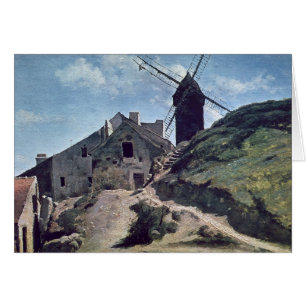 Eine Windmühle in Montmartre, 1840-45
