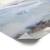 Eine Winteridylle Poster (Ecke)