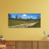 Eine Wintermauer Leinwanddruck (Insitu (Wohnzimmer))