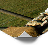 Eine Wintermauer Poster (Ecke)