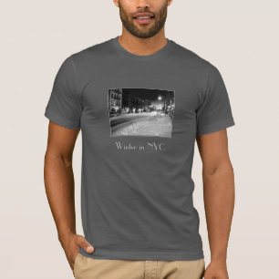 'Eine Winternacht in der Stadt' Erwachsener T - Sh T-Shirt
