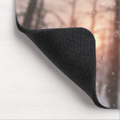 Eine Winternachtsmousepad Mousepad (Ecke)