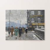 Eine Winterstraße | Paul Fischer Puzzle (Horizontal)