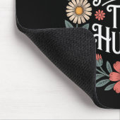 Eine winzige Announc der menschlichen Junge Mutter Mousepad (Ecke)