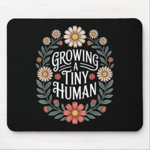 Eine winzige Announc der menschlichen Junge Mutter Mousepad