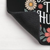 Eine winzige Announc der menschlichen Junge Mutter Mousepad (Ecke)