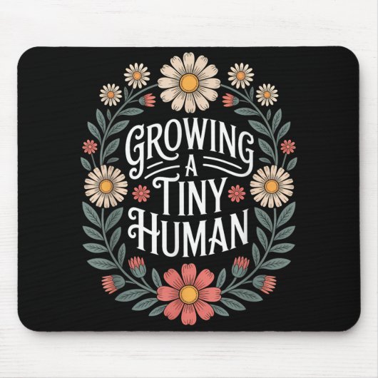 Eine winzige Announc der menschlichen Junge Mutter Mousepad (Vorne)