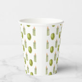 Eine winzige ist die Babay-Dusche Pappbecher (Rechts)