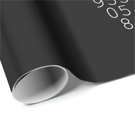 Eine winzige Scheibe Pi Geschenkpapier (Rolleneckpunkt)