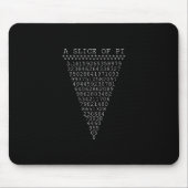 Eine winzige Scheibe Pi Mousepad (Vorne)