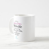 Eine wirklich erstaunliche Hebamme Kaffeetasse (Vorderseite Links)