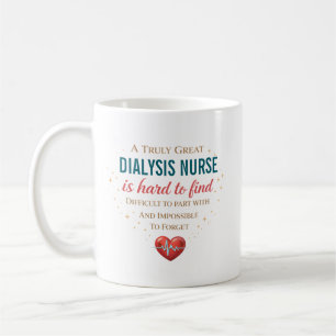 Eine wirklich großartige Hospizkrankenschwester mi Kaffeetasse