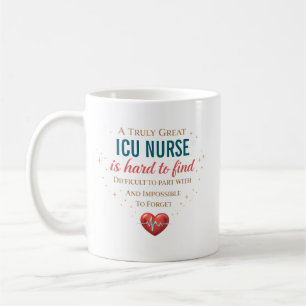 Eine wirklich großartige Intensivkrankenschwester Kaffeetasse