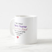 Eine wirklich großartige Kinderkrankenschwester – Kaffeetasse (Vorderseite Links)