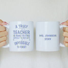 Eine wirklich Phantastische Teacher Lavender Coffe Kaffeetasse