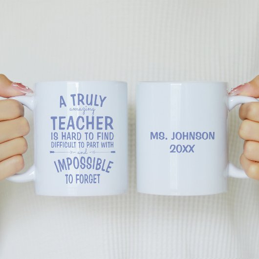 Eine wirklich Phantastische Teacher Lavender Coffe Kaffeetasse