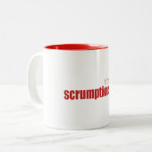 Eine "wirklich scrumptious" Tasse (Vorderseite Links)