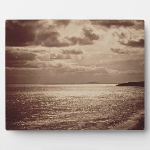 Eine Wirkung der Sonne, Normandie um 1857 (Sepia-F Fotoplatte