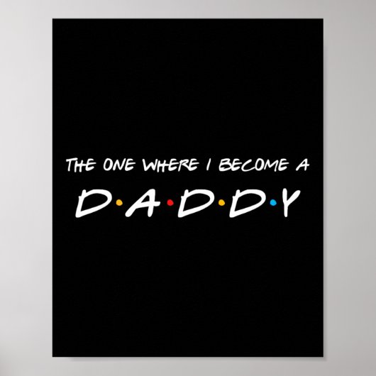 Eine, wo ich ein Vater werde Poster (Vorne)