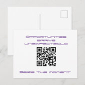 Eine Wohlfühl-Postkarte Postkarte (Vorne/Hinten)