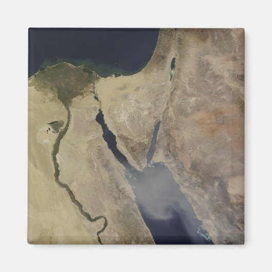 Eine Wolke aus Saudi-Arabien Magnet (Vorne)