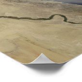 Eine Wolke aus Saudi-Arabien Poster (Ecke)