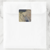 Eine Wolke aus Saudi-Arabien Quadratischer Aufkleber (Tasche)